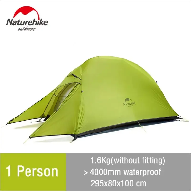 Naturehike cloud up camping tent hiking outdoor family beach shade waterproof camping portable 1 2