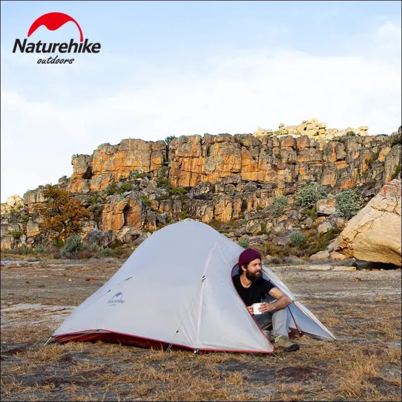 Naturehike cloud up camping tent hiking outdoor family beach shade waterproof camping portable 1 2