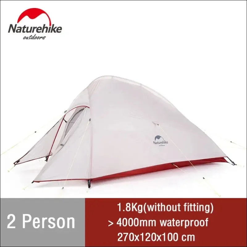 Naturehike cloud up camping tent hiking outdoor family beach shade waterproof camping portable 1 2