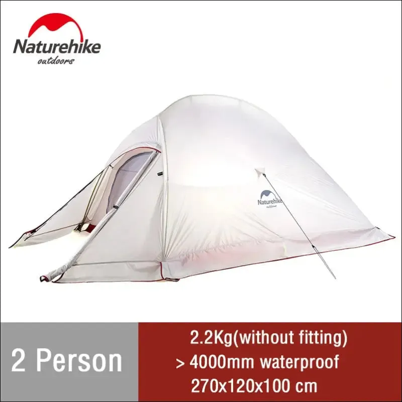 Naturehike cloud up camping tent hiking outdoor family beach shade waterproof camping portable 1 2