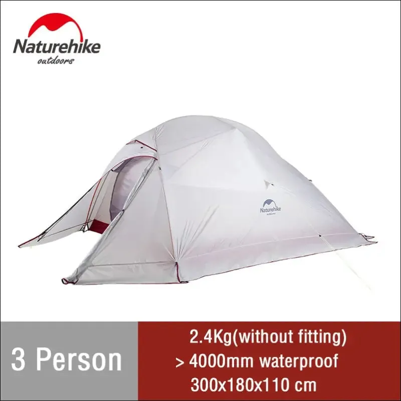 Naturehike cloud up camping tent hiking outdoor family beach shade waterproof camping portable 1 2