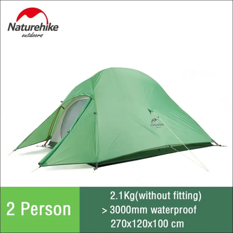 Naturehike cloud up camping tent hiking outdoor family beach shade waterproof camping portable 1 2