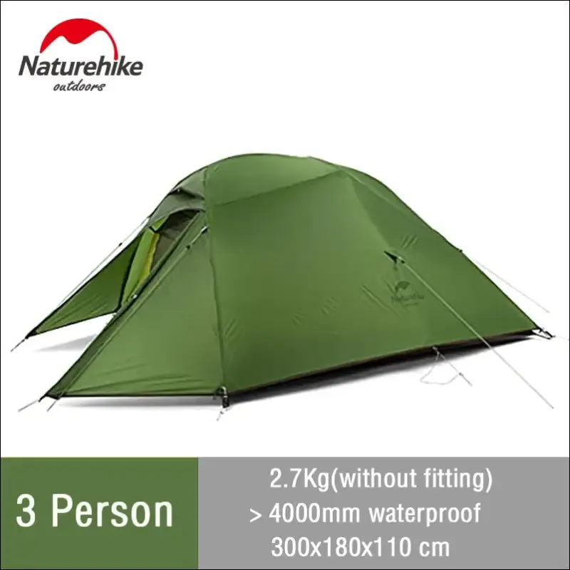 Naturehike cloud up camping tent hiking outdoor family beach shade waterproof camping portable 1 2