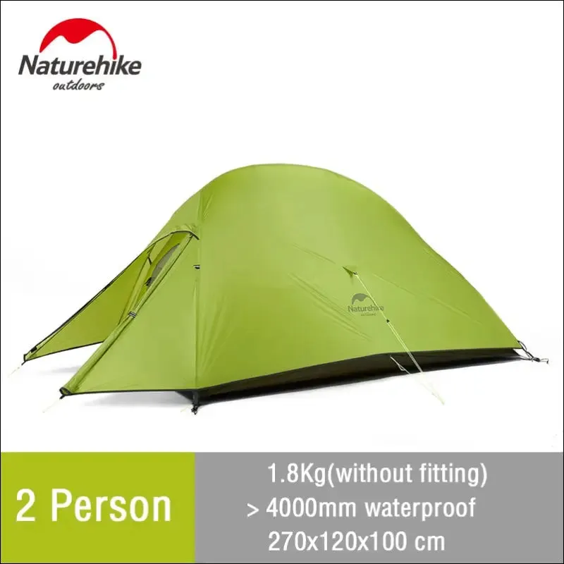 Naturehike cloud up camping tent hiking outdoor family beach shade waterproof camping portable 1 2
