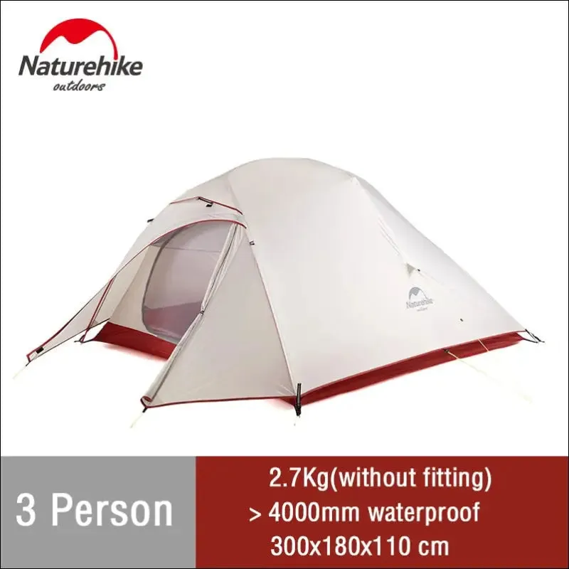 Naturehike cloud up camping tent hiking outdoor family beach shade waterproof camping portable 1 2