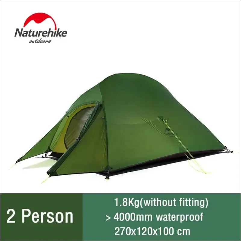 Naturehike cloud up camping tent hiking outdoor family beach shade waterproof camping portable 1 2