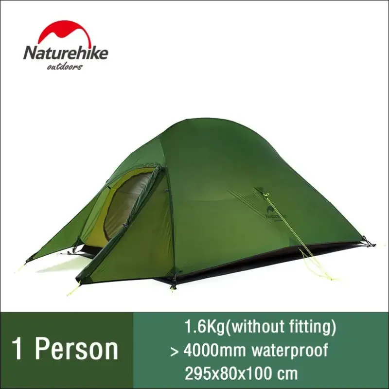 Naturehike cloud up camping tent hiking outdoor family beach shade waterproof camping portable 1 2