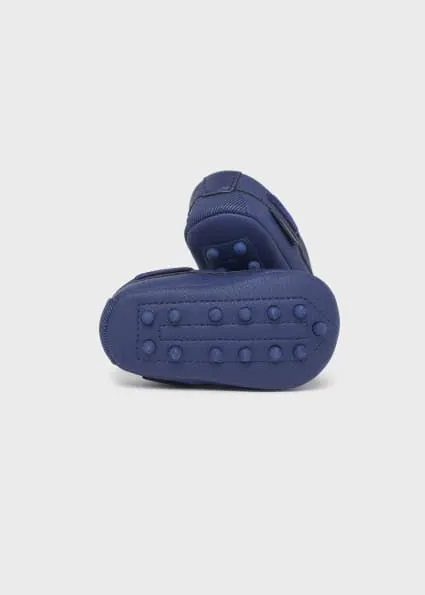 Navy Blue Moccasins