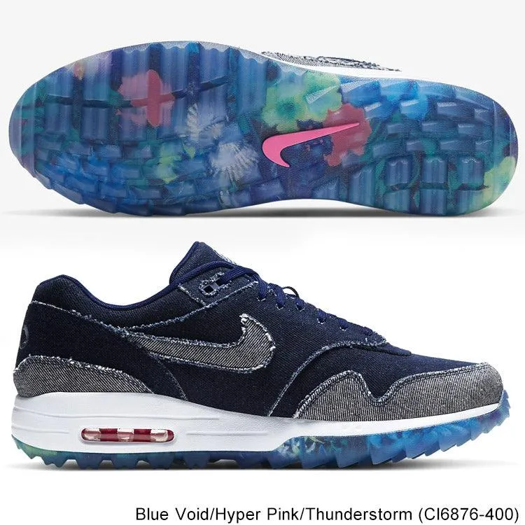 Nike Air Max 1 G NRG Shoes 7.0 Blue Void/Hyper Pink/Thundersto