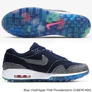 Nike Air Max 1 G NRG Shoes 7.0 Blue Void/Hyper Pink/Thundersto