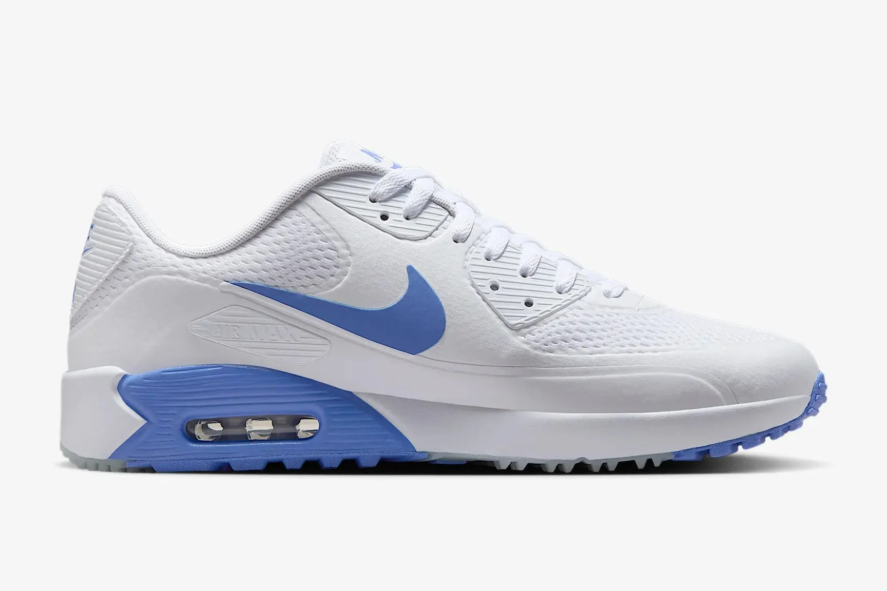 Nike Air Max 90G Unisex Golf Shoes White / Royal Pulse