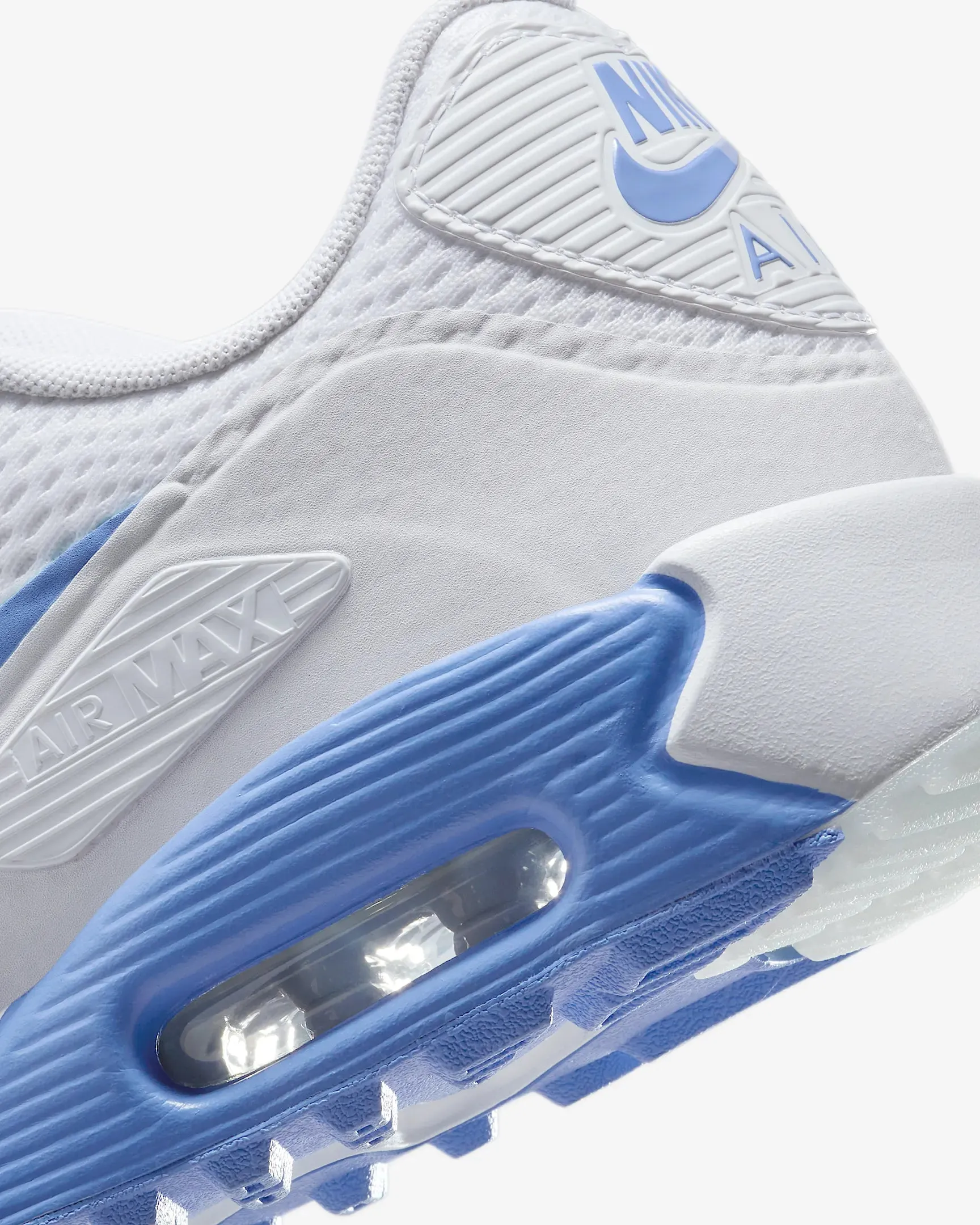 Nike Air Max 90G Unisex Golf Shoes White / Royal Pulse