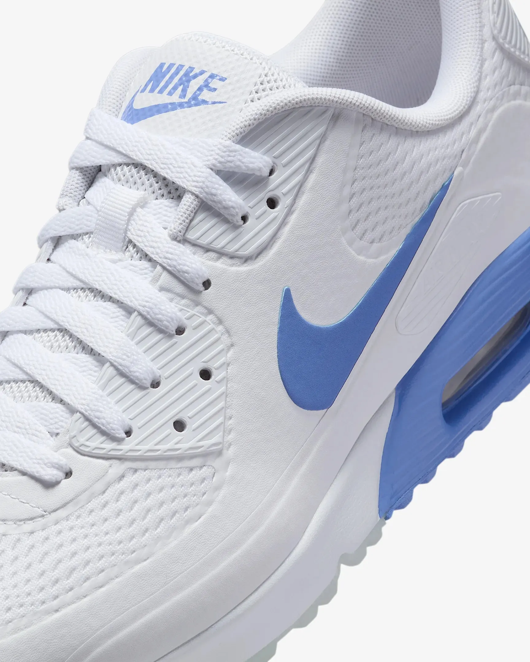 Nike Air Max 90G Unisex Golf Shoes White / Royal Pulse