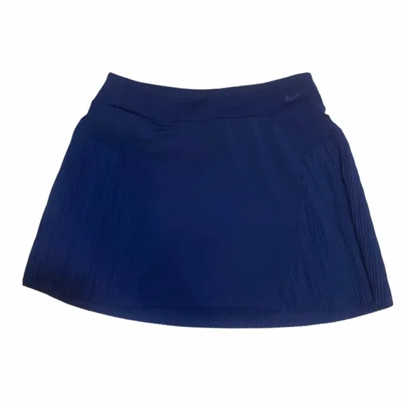 NWT Nike Pleated Blue Dri-Fit Golf Skort Sz Small