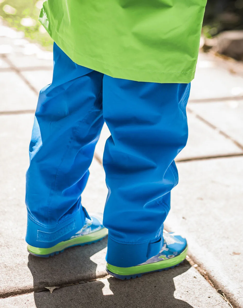 Oakiwear Kids Waterproof Rain Pants Boys Girls, Cobalt Blue