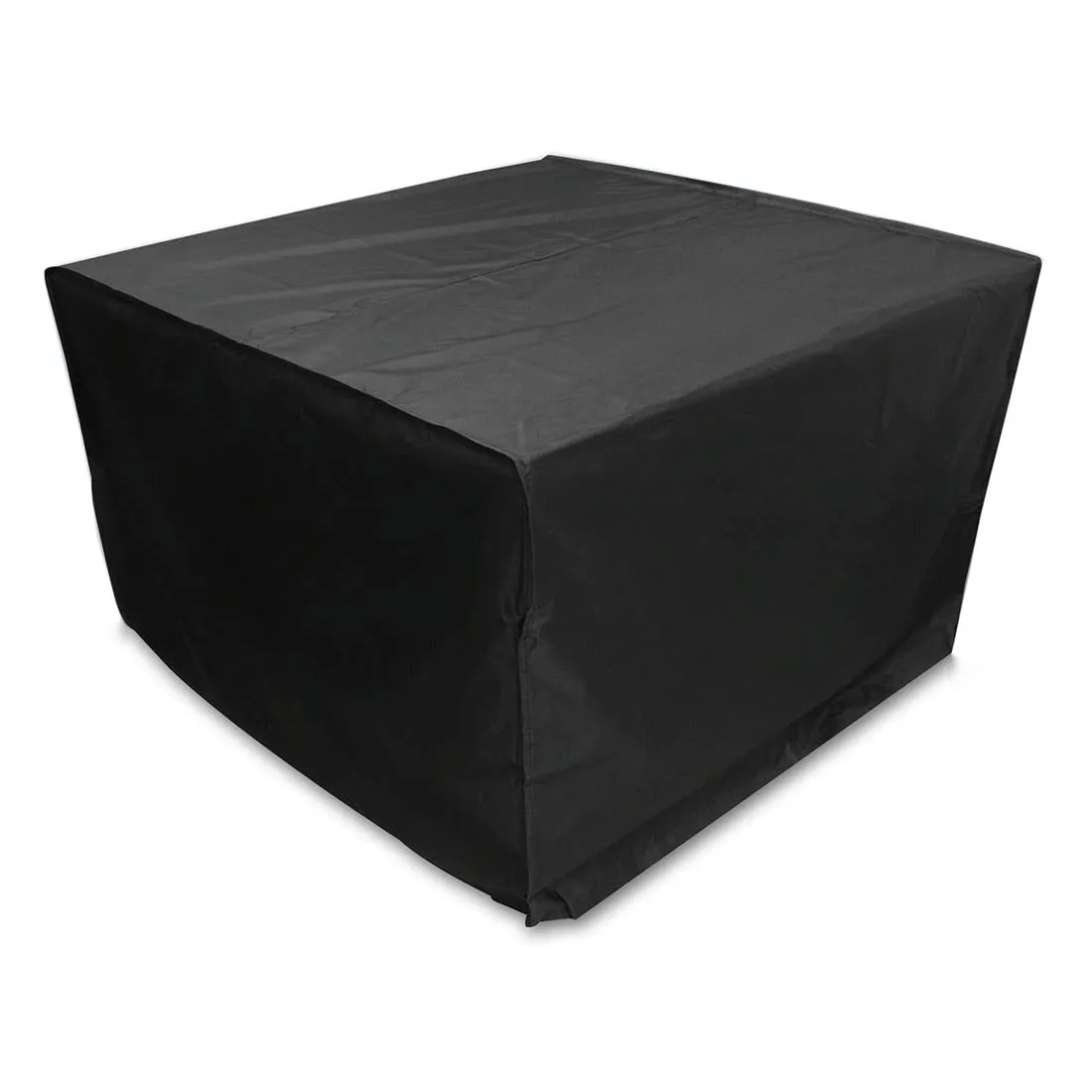 Outdoor Furniture Set Cover - Anti-Uv Waterproof Dust-Proof 210D Oxford Cloth Folding 126X126X74Cm Black
