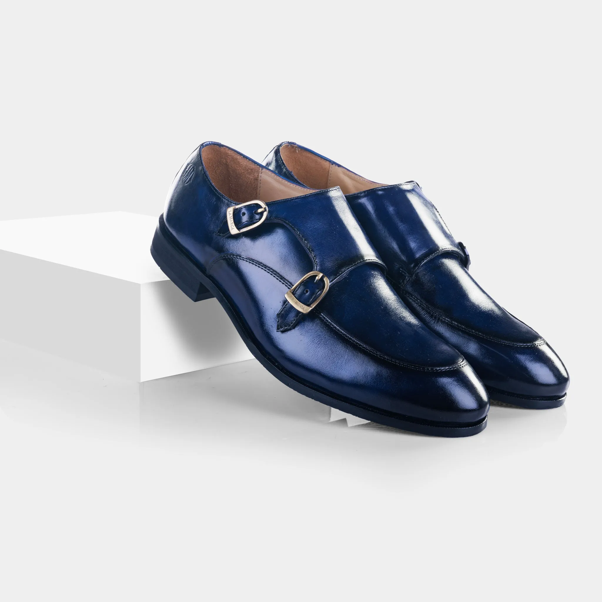 Parker Double Monk (Ink Blue)