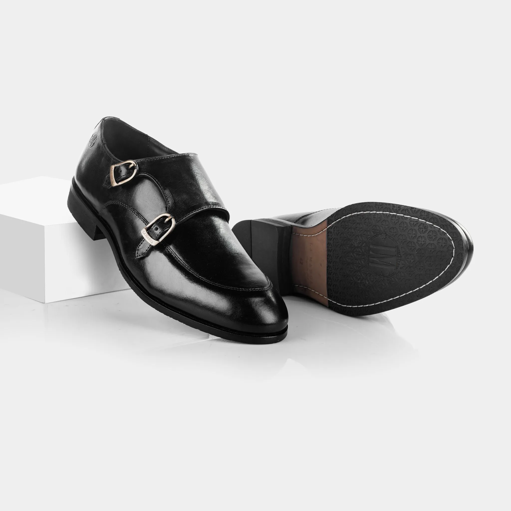 Parker Double Monk (Piano Black)