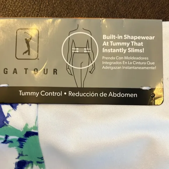 PGA Tour Golf/Athletic/Athleisure Skort, NWT!