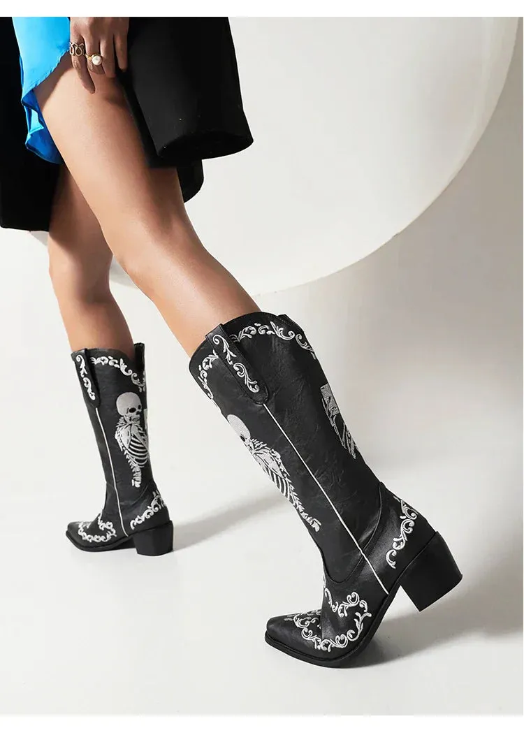 Plus Size Punk Boots