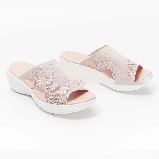 Plus Size Women's Shoes Summer Comfort Casual Sport Sandals Women Beach Wedge Sandals