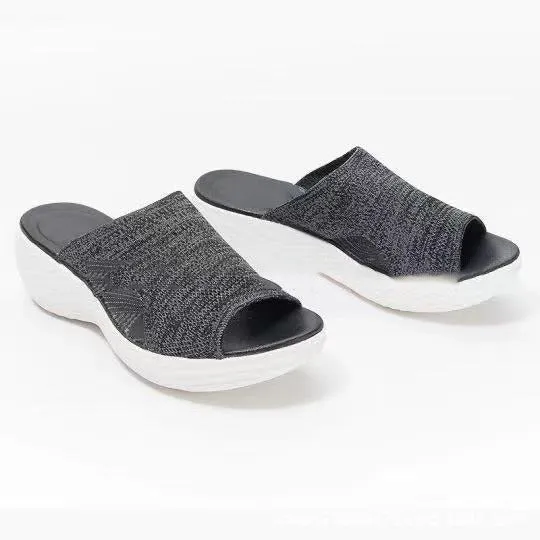 Plus Size Women's Shoes Summer Comfort Casual Sport Sandals Women Beach Wedge Sandals