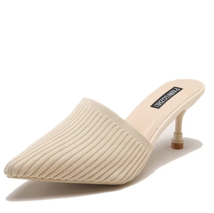 Pointed stiletto sandals