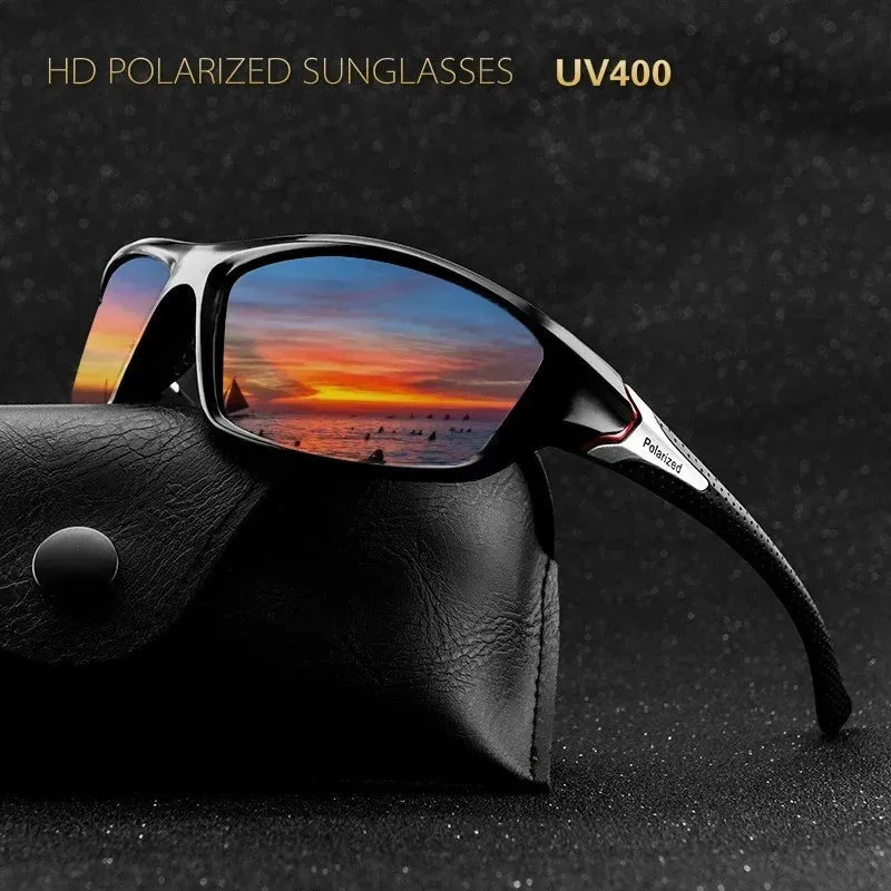 Polarized Driving Sunglasses - Unisex Sun Glasses for Hiking Fishing, Classic Outdoor UV400 Eyewear