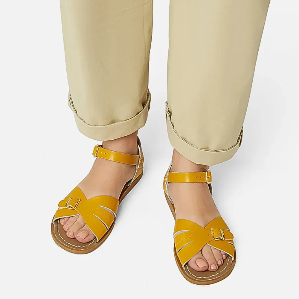 [Pre-order] Salt Water Classic Mom Sandal, Mustard