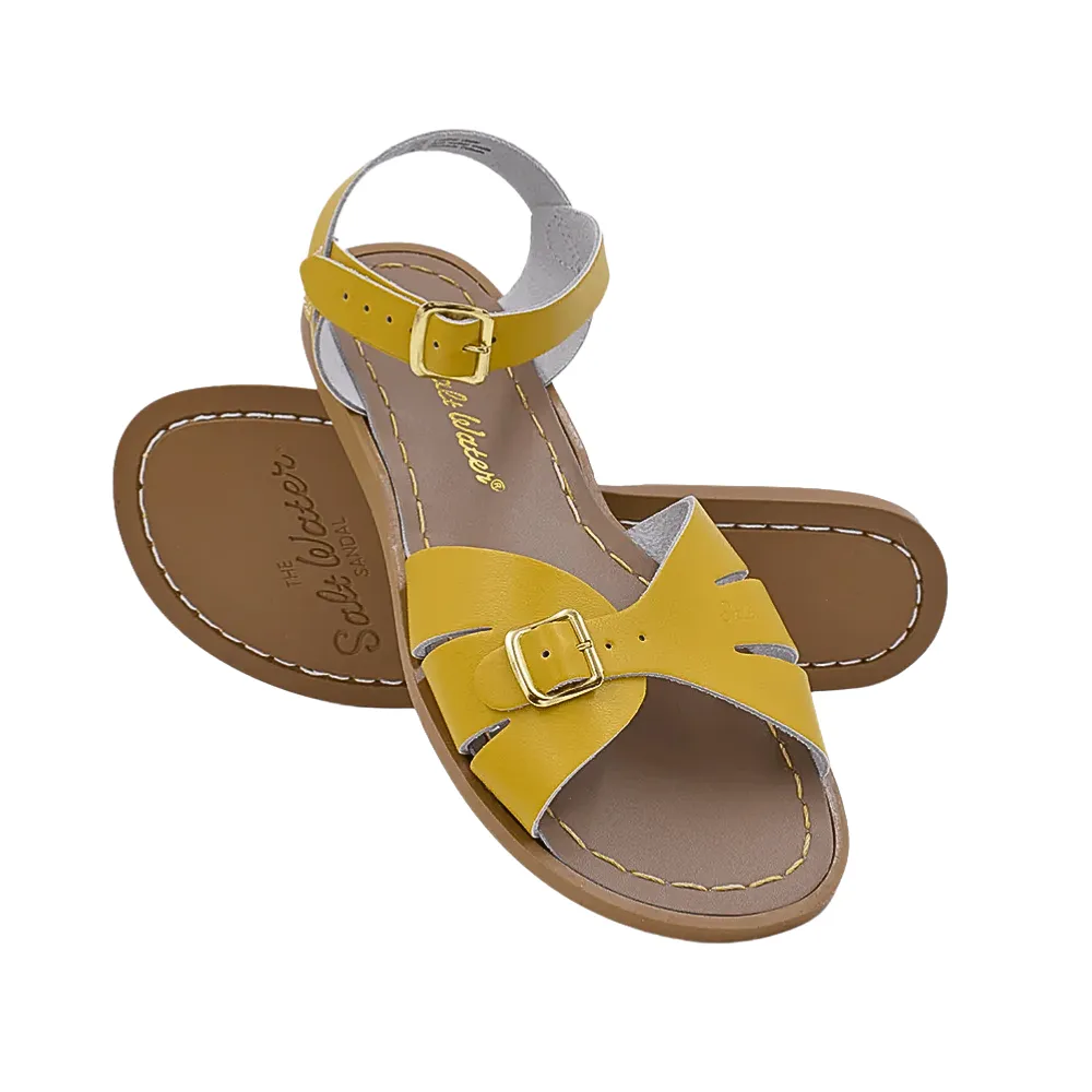 [Pre-order] Salt Water Classic Mom Sandal, Mustard