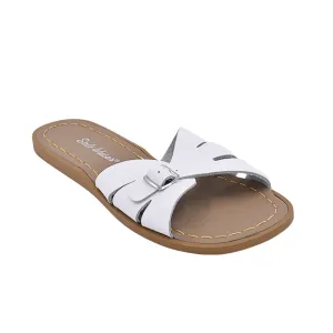 [Pre-order]  Salt Water Classic Slides, White