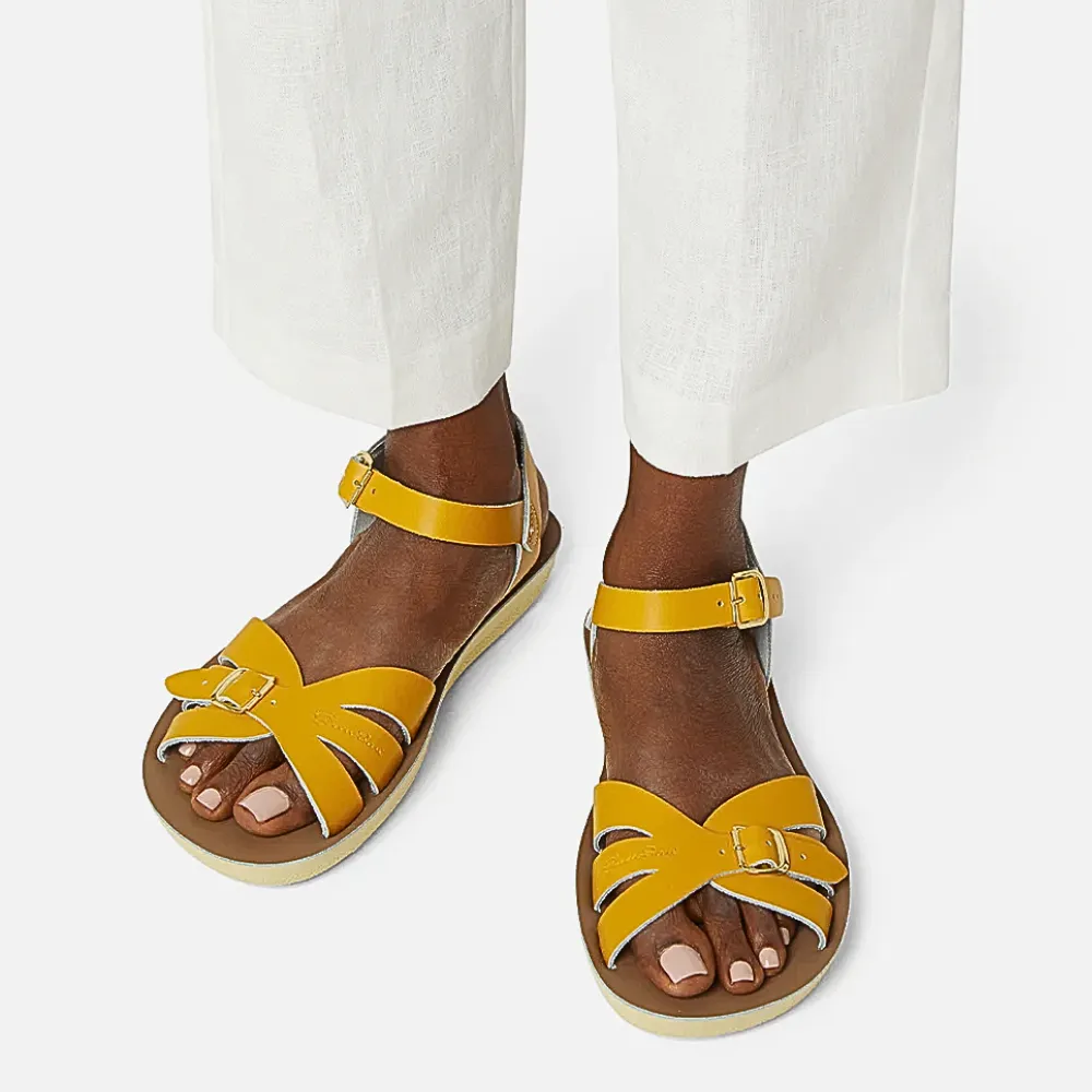 [Pre-order] Salt Water Sun Boardwalk Mom Sandal, Mustard