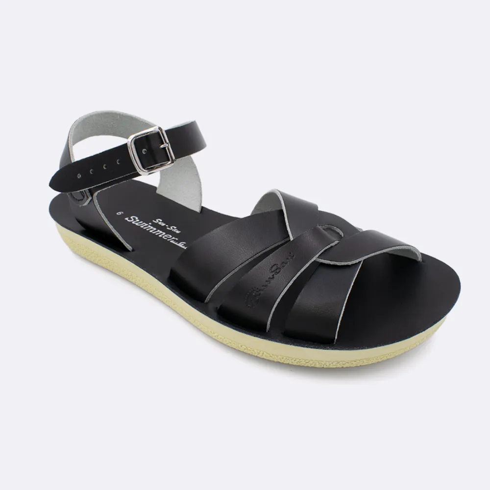 [Pre-order] Salt Water Swimmer Mom Sandal, Black