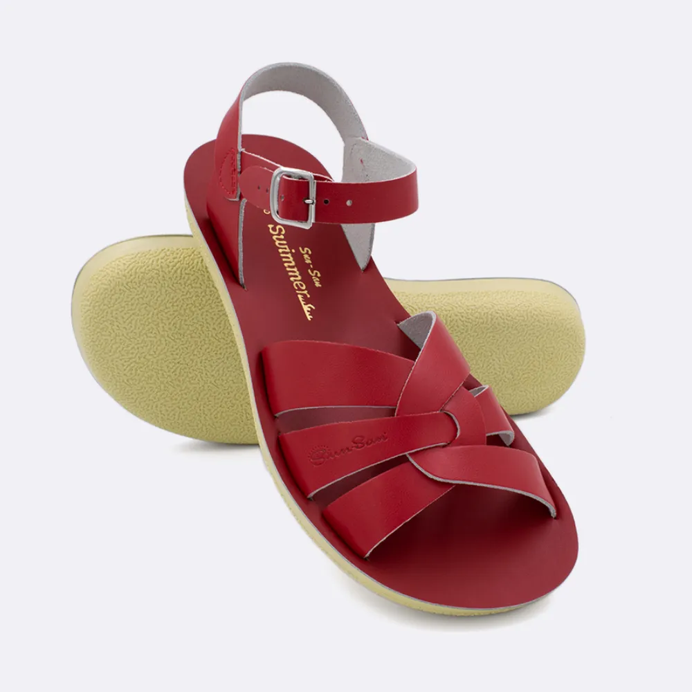 [Pre-order] Salt Water Swimmer Mom Sandal, Red