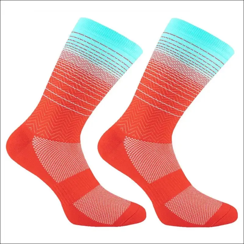 Professional knee-high cycling socks for men | high quality outdoor sports socks | timubike