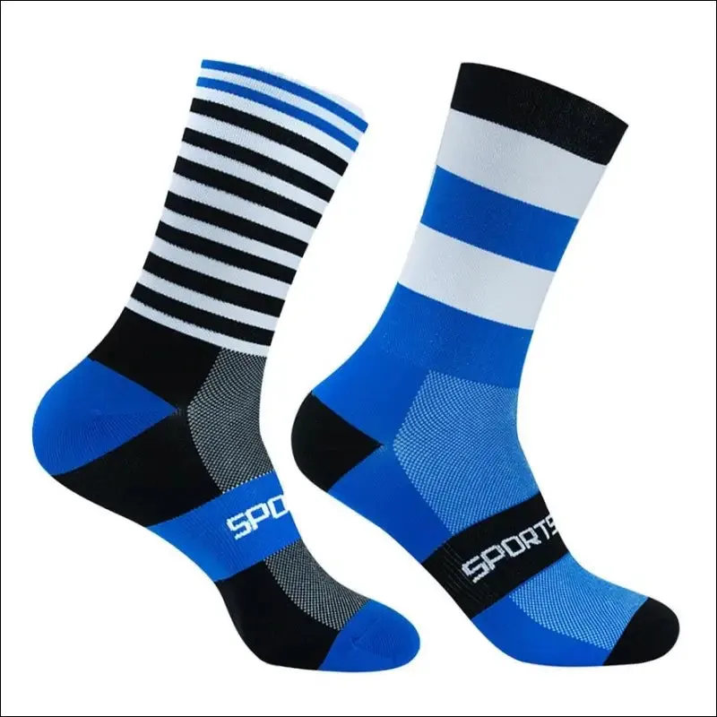 Professional knee-high cycling socks for men | high quality outdoor sports socks | timubike