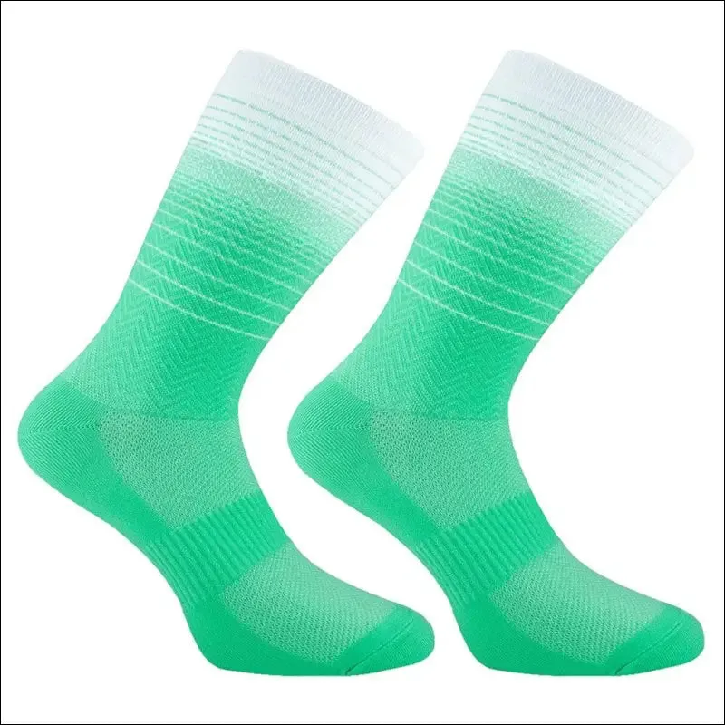 Professional knee-high cycling socks for men | high quality outdoor sports socks | timubike
