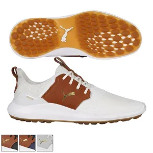 PUMA IGNITE NXT Crafted Golf Shoes 8.0 Puma Black/Leather Brown (19243