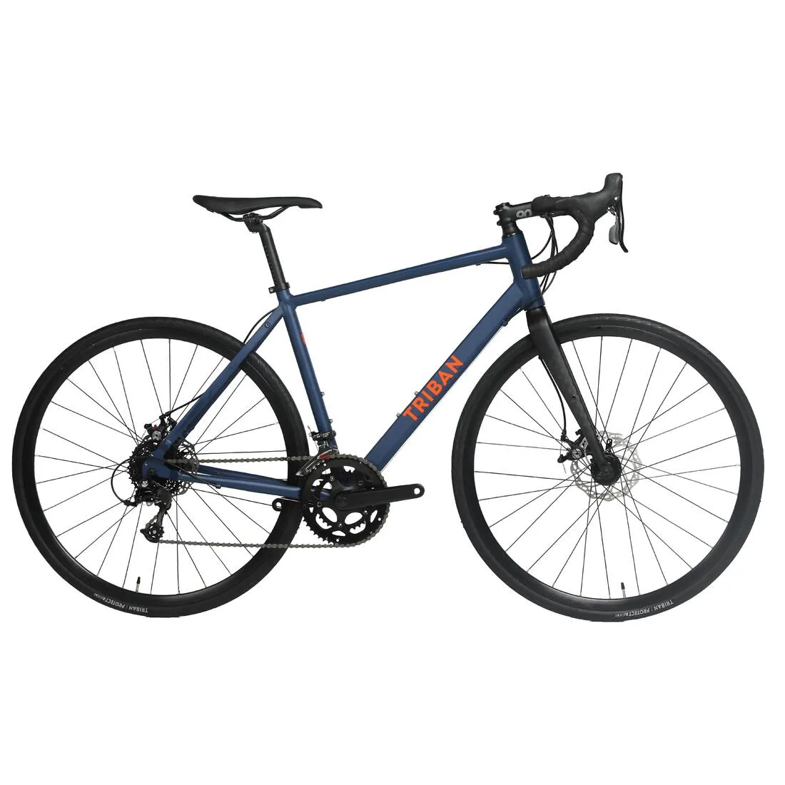 ROAD BIKE TRIBAN RC 120 DISC BRAKE - BLUE