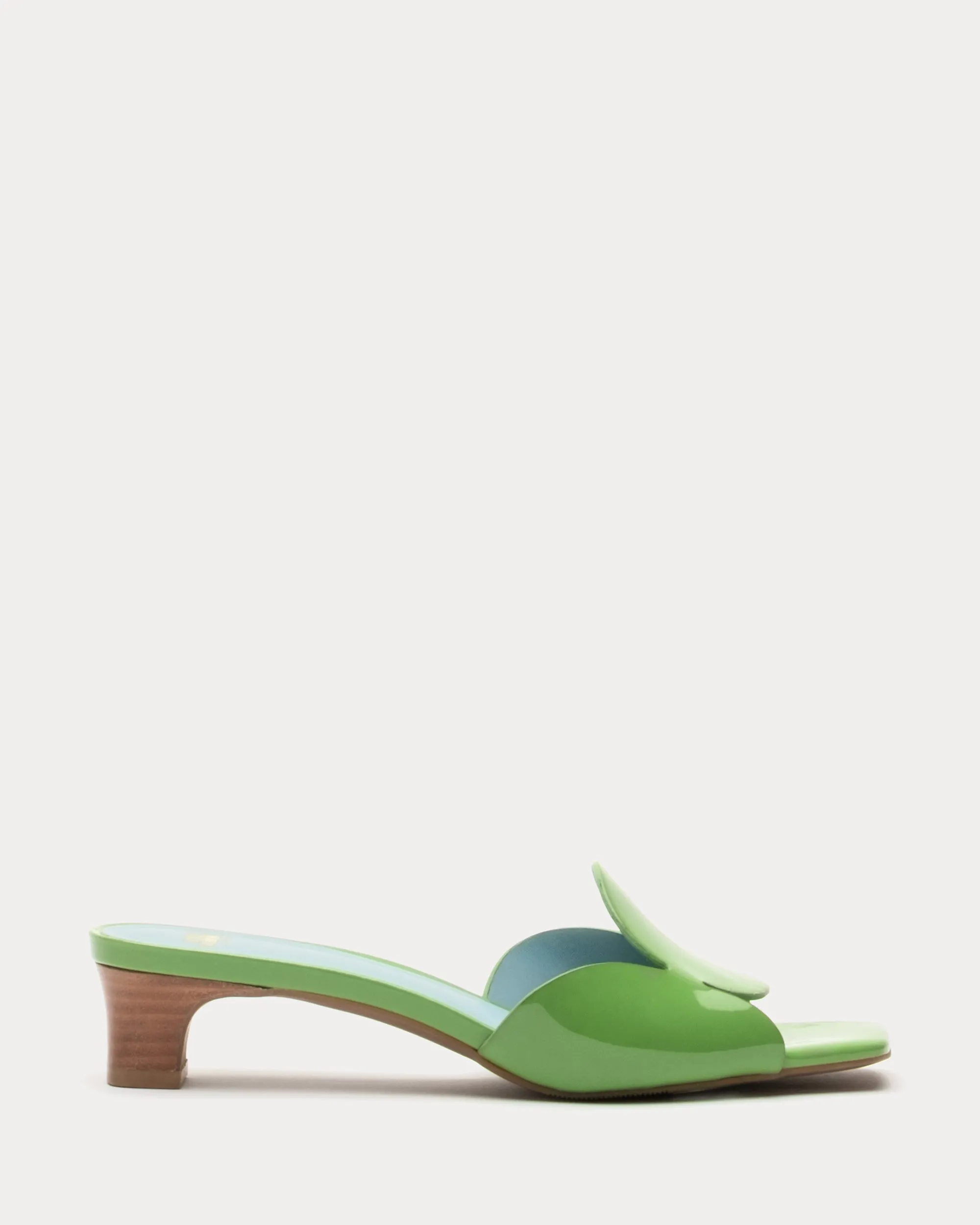 Sandy Circle - Slide Patent Green