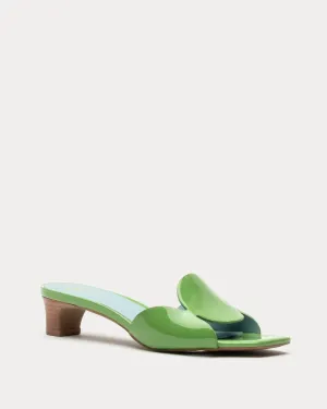 Sandy Circle - Slide Patent Green