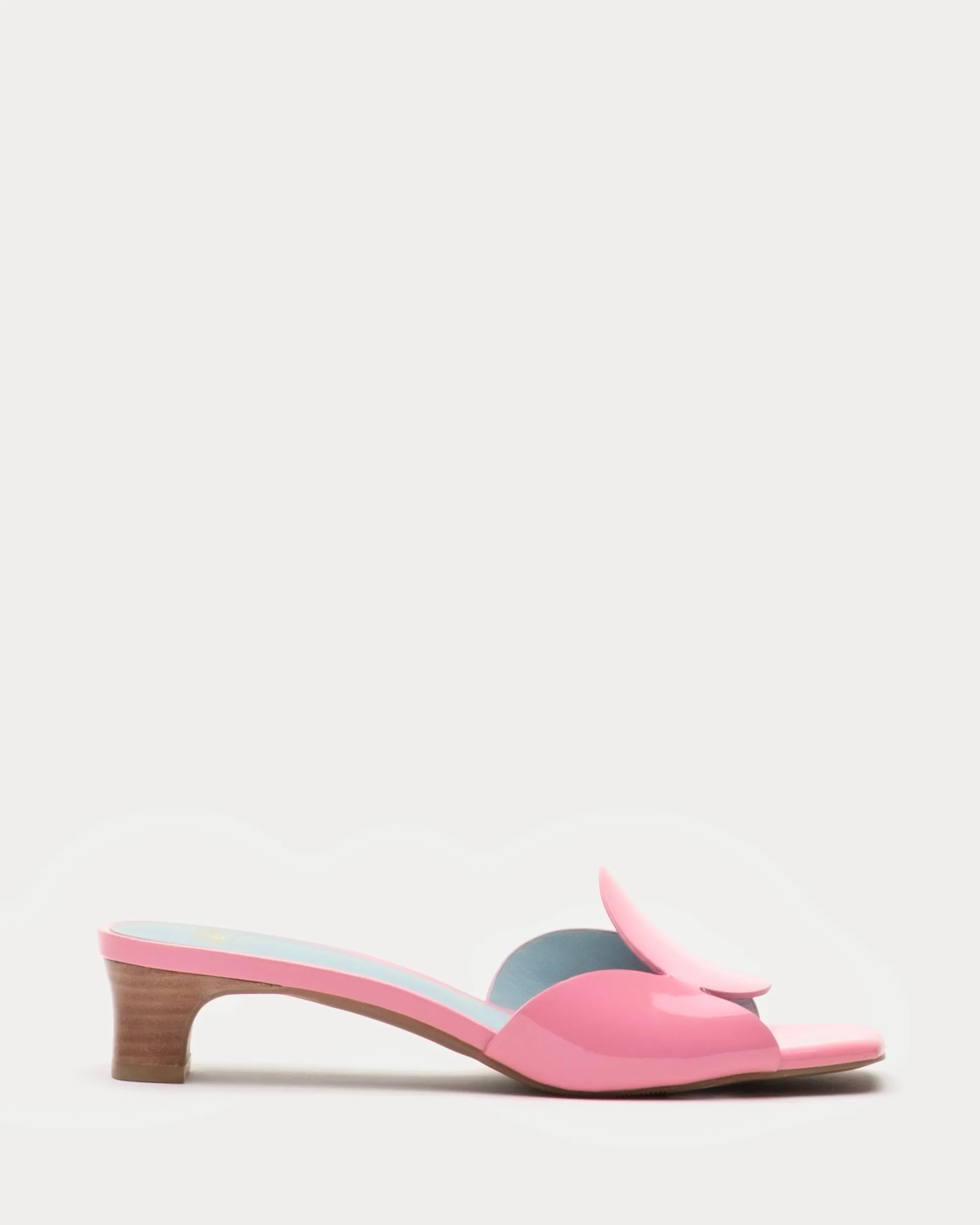 Sandy Circle - Slide Patent Pink