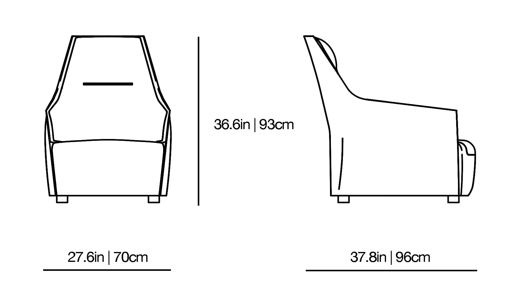 Santa Monica Lounge - Armchair