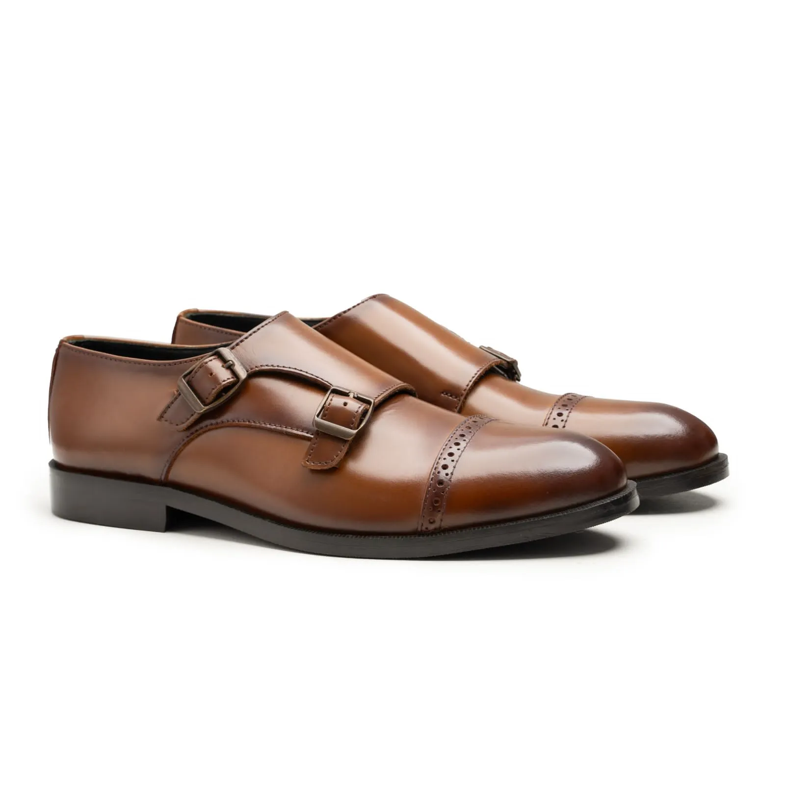 Sevile - Double Monk Shoes