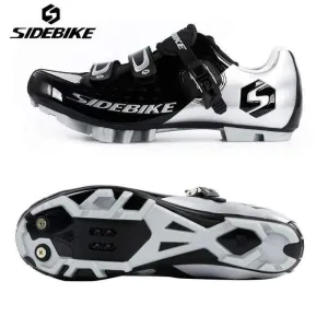 SIDEBIKE Cycling Shoes Mountain Bike Shoes Sapatilha Ciclismo MTB Athletic Breathable Racing Sneaker Men's Cycling Bike Shoes