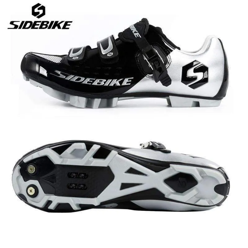 SIDEBIKE Cycling Shoes Mountain Bike Shoes Sapatilha Ciclismo MTB Athletic Breathable Racing Sneaker Men's Cycling Bike Shoes