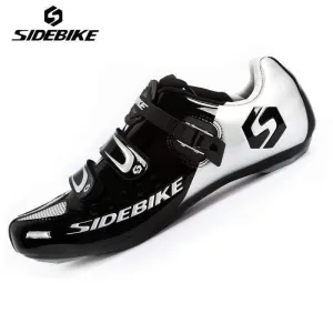 SIDEBIKE Road Bike Cycling Shoes Sapatilha Ciclismo Bicycle Bike Athletic Sneakers Carbon Breathable Bike Cycling Shoes