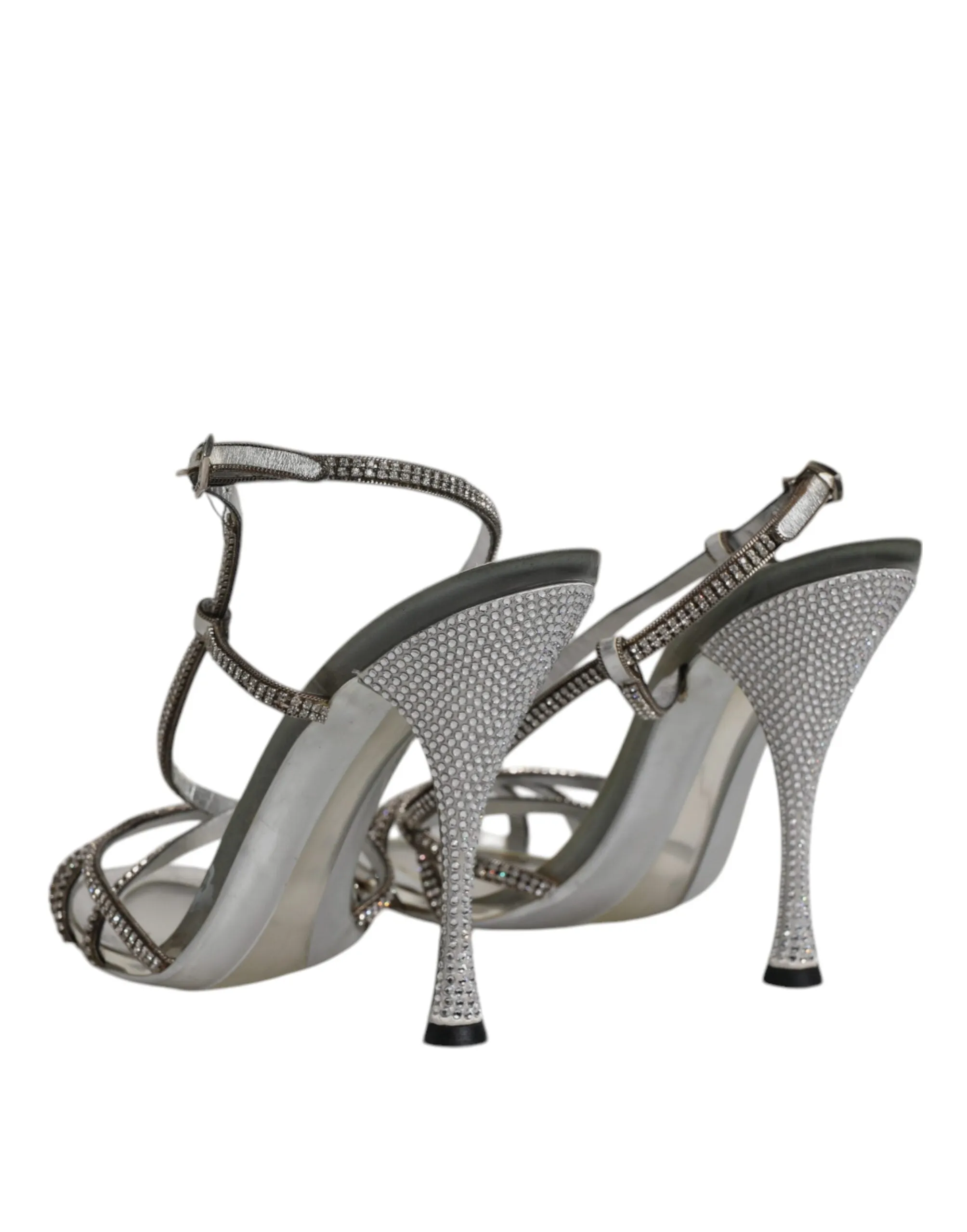 Silver Crystal Slingback KEIRA Sandals Shoes