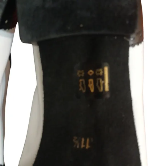 Sipadance Black and White Wingtip Oxford Dance Shoes