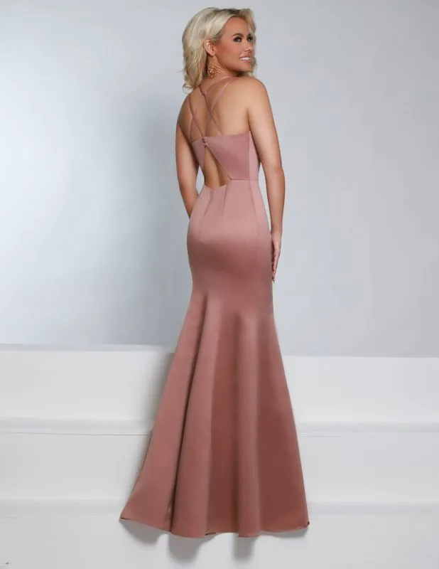Size 10 Kanali K 1870 Desert Rose Bridesmaid Dress